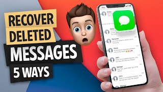 How to Recover Deleted Text Messages on iPhone 5 Ways [upl. by Owades]