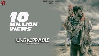 Unstoppable  Hardeep Grewal Official Video  Yeah Proof  Motivational Song [upl. by Reichel]