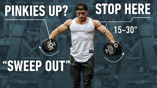 How To Build Capped Shoulders Optimal Training Explained Side Delts [upl. by Omoj]