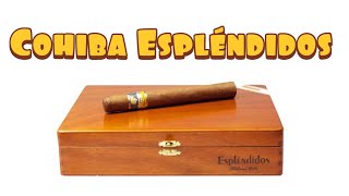 COHIBA ESPLENDIDOS Cuban Cigar Unboxing Cohiba Churchill [upl. by Jobye79]