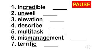 The Mr A Show S1E1 Morphemes and Word Structure [upl. by Bazar]