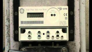 Landis and gyr 5235B Electricity meter [upl. by Adran457]