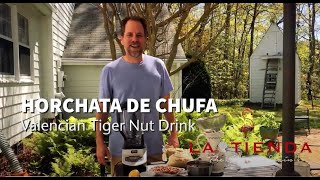 How to Make Valencian Horchata de Chufa Tiger Nut Shake [upl. by Snehpets]