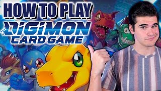 Digimon TCG Full Comprehensive Rule Guide  Mechanics Breakdown  How to Play [upl. by Kara-Lynn]