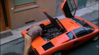 Film quotChe dottoressa ragazzi quot 1976  Lamborghini Countach LP400 [upl. by Nylirret626]