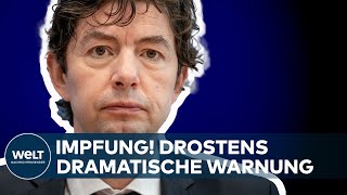 CORONAIMPFUNG COVID19 Die eindringliche Warnung des Virologen Christian Drosten I WELT News [upl. by Ahsilla821]