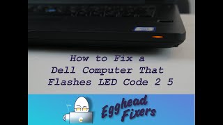 How to Fix a Dell Computer That Flashes LED Code 2 5 [upl. by Chun]