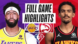 LAKERS at HAWKS  FULL GAME HIGHLIGHTS  January 30 2022 [upl. by Conan]