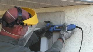 How To Replace A Window In A Stucco Wall [upl. by Victoria]