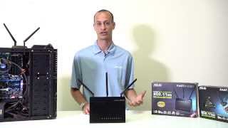 ASUS RTAC68U Router Overview [upl. by Marie-Ann]