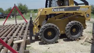 Welding a Cattle Guard [upl. by Cas882]