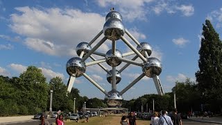 The Atomium of Brussels inside [upl. by Naihtsirc]