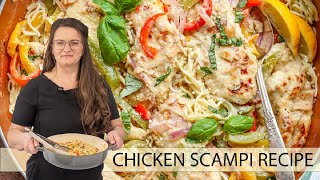 Chicken Scampi Recipe Olive Garden Copycat [upl. by Damicke]