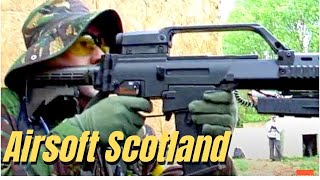 Airsoft War  G36 M4 L85 M1A1 The Fort Scotland [upl. by Mechelle]