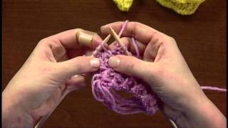 Twisted Stitch Knitting Tutorial [upl. by Ciprian]