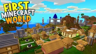 My Very First Minecraft World  World Tour [upl. by Havens441]