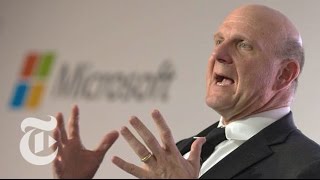 Steve Ballmer Through the Years  The New York Times [upl. by Nadaba981]