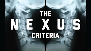 NEXUS Criteria for Cervical Spine Assessment and Clearance  MEDZCOOL [upl. by Berk]