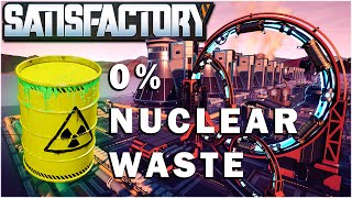 Satisfactory Guide  Nuclear Power with no Waste Build Layout [upl. by Jeniffer]