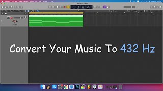 How To Convert Your Music To 432 Hz In 1 Min [upl. by Lanford]