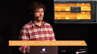 iZotope RX  Audio Spectral Repair [upl. by Reivaj]