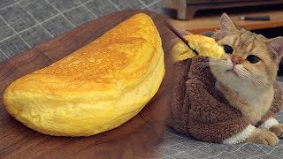 Super Fluffy Souffle Omelette [upl. by Adiam]