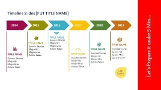 How to create Timeline Presentation Easily [upl. by Isis135]