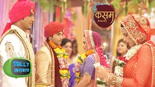 Rishi to Kidnap Tanu from Mandap in Kasam Tere Pyaar Ki [upl. by Ridglea452]