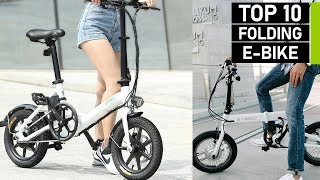 Top 10 Most Powerful Folding Electric Bikes to Buy [upl. by Blalock]