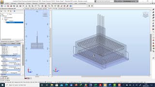 ROBOT BA Partie 19 Dimensionnement  Semelle isolée Fondation [upl. by Eimarrej]