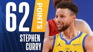 CAREERHIGH 62 PTS For Stephen Curry‼ [upl. by Susejedesoj]