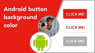 How to Change the Background Color of a Button in Android using ColorStateList [upl. by Aicilanna]