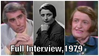 Ayn Rand Interview with Tom Snyder 1979 [upl. by Rae]