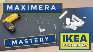 How to Assemble IKEA Kitchen Drawers Ikea Maximera  An EASY Guide [upl. by Rfinnej733]