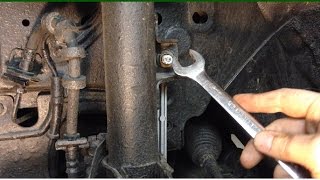 Ford Escape Front End Rattle Over Bumps Stabilizer Links [upl. by Trotta]