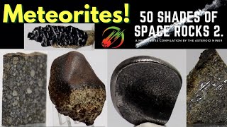 50 Meteorites in 10mins What do Meteorites look like 50 Shades of Space Rocks 2 [upl. by Eilesor]