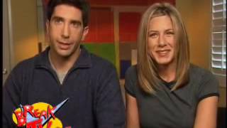 Jennifer Aniston and David Schwimmer Interview [upl. by Fabri757]