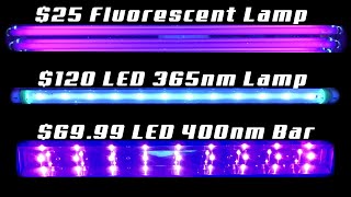 Fluorescent VS LED Black Light  Which Is The BETTER Black Light Effect [upl. by Di226]