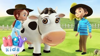 La Vaca Lechera  Canciones Infantiles  HeyKids [upl. by Odraode]