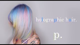 HOLOGRAPHIC HAIR at Parlour Salon in Toronto [upl. by Naaitsirhc715]