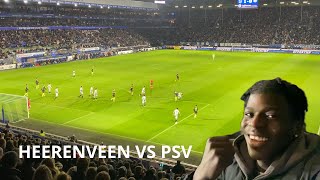 HEERENVEEN VS PSV VLOG [upl. by Sulakcin587]