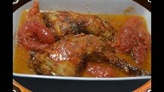 Cuisses poulet tomates extra crisp cookeo [upl. by Eenalem]