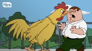 Family Guy The First Chicken Fight Clip  TBS [upl. by Kolodgie]