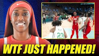 Fans GOES WILD After Kahleah Copper THROWS Ball At a Nigeria Player to End the Game [upl. by Tugman]