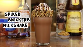 Spiked Snickers Milkshake [upl. by Jourdain192]