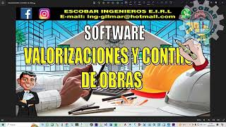 SOFTWARE VALORIZACIONES DE OBRA 2024 [upl. by Madancy299]