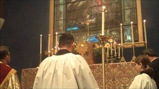 Benediction of the Blessed Sacrament [upl. by Crofton]