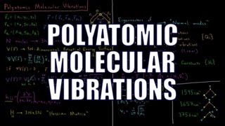 Quantum Chemistry 512  Polyatomic Molecular Vibrations [upl. by Eimrej443]