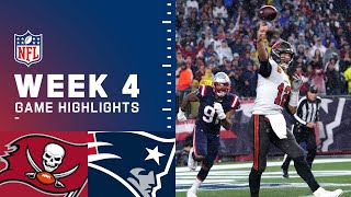 Buccaneers vs Patriots Week 4 Highlights  NFL 2021 [upl. by Cris]