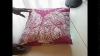 The Worlds Easiest Cushion Cover [upl. by Ayerim]